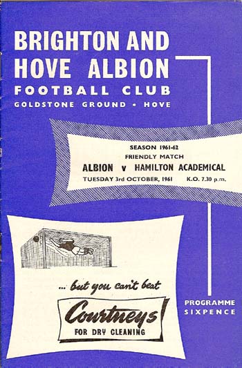 Brighton & Hove Albion FC v Hamilton Academicals